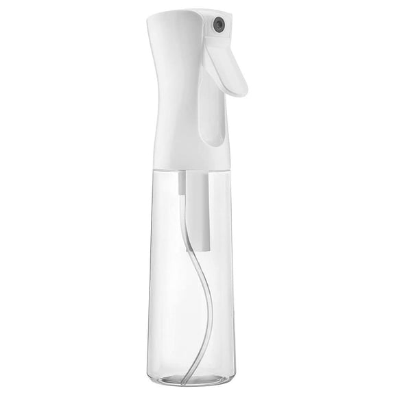 2 pack Continuous Spray Bottle for Hair Care, Hydrating Skin Care | Plant Mister or Squirt Bottle for Ironing and Cleaning, 10.1 fl oz/300 mL Clear