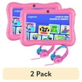 thumbnail image 1 of (2 pack) Contixo 7" Kids Tablet Bundle, Epic & Lingokids, Learning Android Tablet for kids 3-12, 32GB, Parental Controls, Kid-Proof Case with Kickstand, Includes Headphones, Carrying Case - Pink, 1 of 10