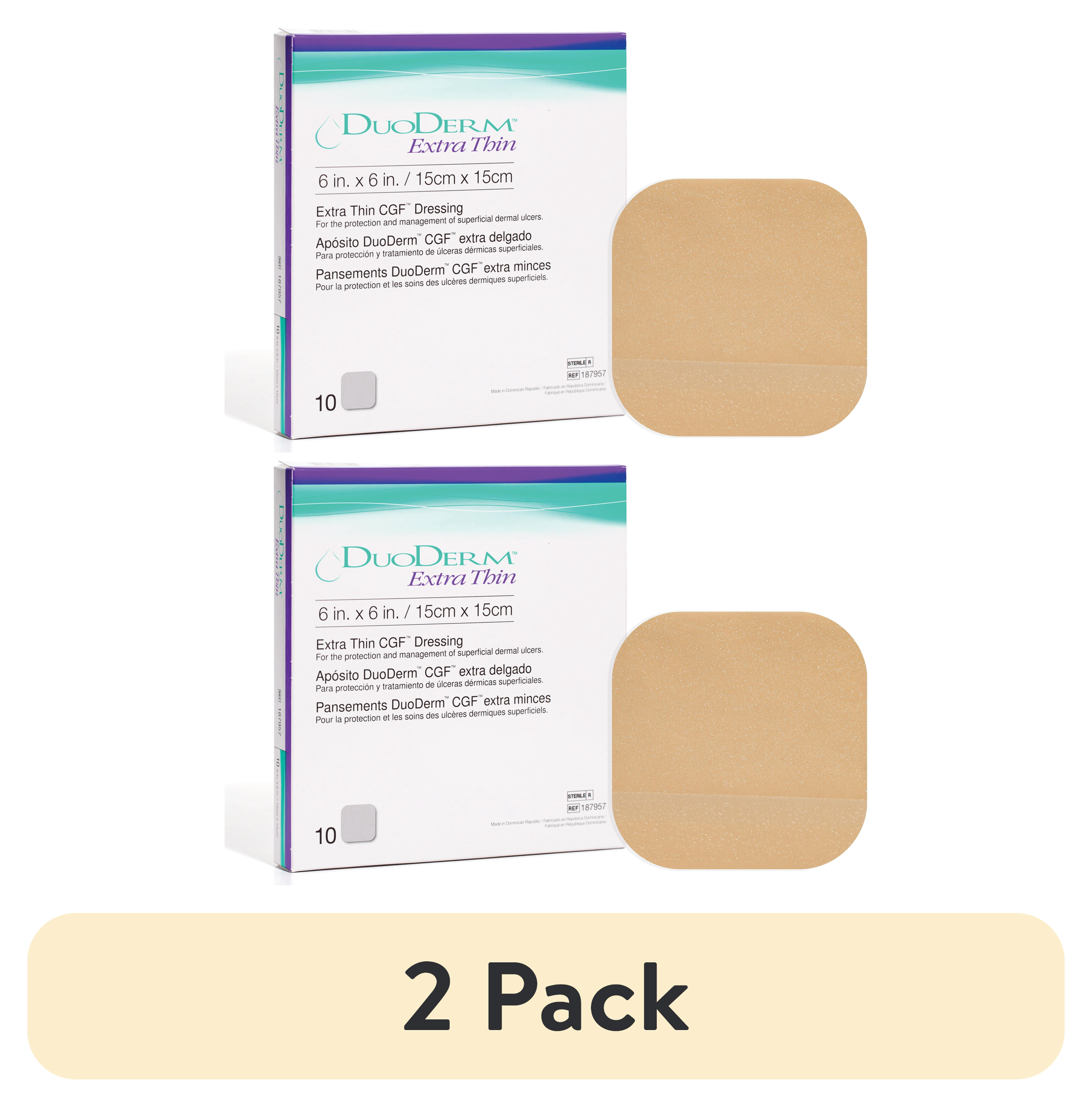 2-pack-Convatec-DuoDERM-Extra-
