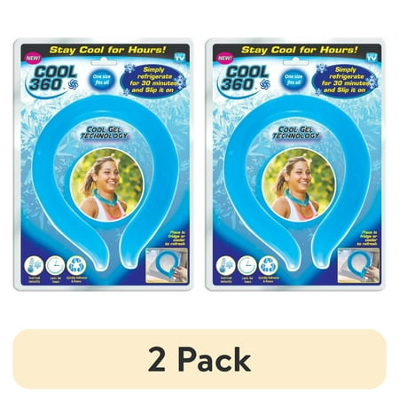 (2 pack) Cool 360 Wearable Cooling Ring
