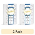 thumbnail image 1 of (2 pack) Cool Coolers by Fit & Fresh Stylish XL Slim Ice Packs, Space Saving Reusable Ice Packs for Lunch Boxes, Fashion Ice, Reusable Ice Packs for Lunch Boxes & Coolers, 2pk, White, 1 of 11