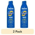 thumbnail interactive-video image 1 of (2 pack) Coppertone Sport Sunscreen Spray, SPF 100 Spray Sunscreen, 5.5 oz, 1 of 18