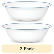 (2 pack) Corelle Amelia 18 oz Glass Cereal/Soup Bowl