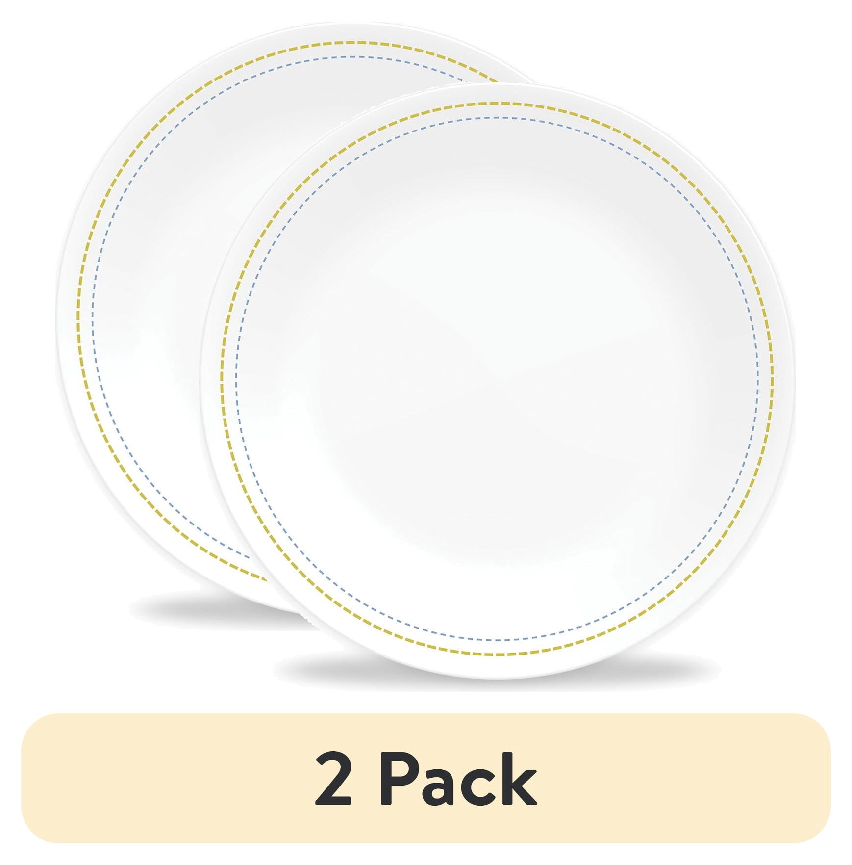 (2 pack) Corelle Amelia 8.5" Glass Salad Plate