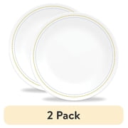 (2 pack) Corelle Amelia 8.5" Glass Salad Plate