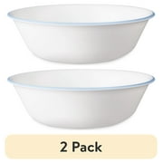 (2 pack) Corelle Blue Ribbons 18oz Soup/Cereal Bowl