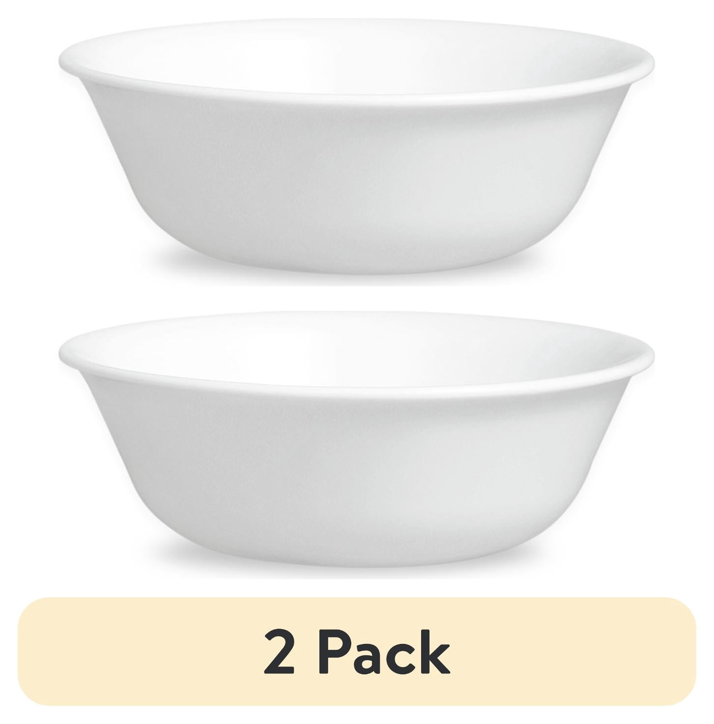 2 pack) Corelle Winter Frost White 18 oz Soup Bowl - Walmart.com