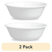 (2 pack) Corelle Winter Frost White 18 oz Soup Bowl