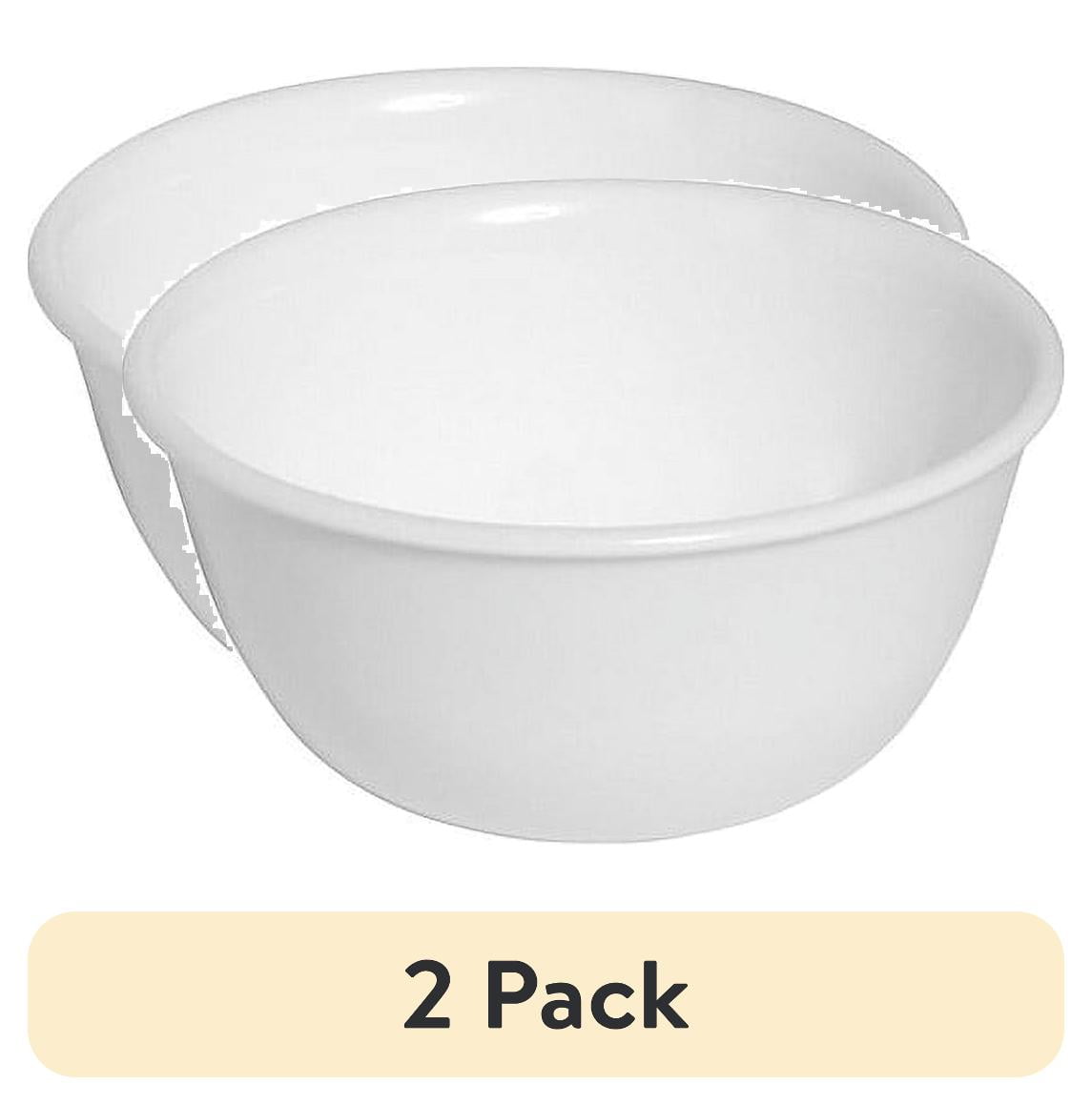 (2 pack) Corelle Winter Frost White, Round Berry Bowl, 12-oz