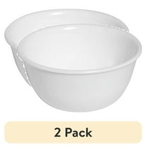 (2 pack) Corelle Winter Frost White, Round Berry Bowl, 12-oz