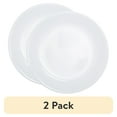 thumbnail interactive-video image 1 of (2 pack) Corelle Winter Frost White, Round Lunch Plate, 8.5", 1 of 8