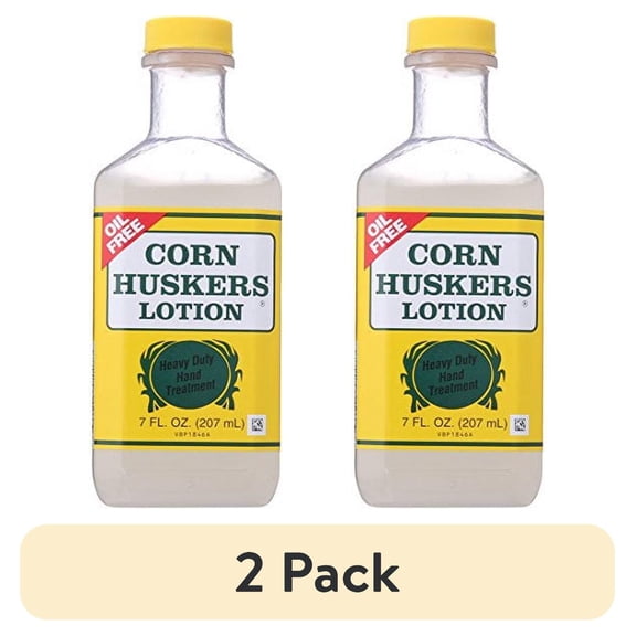 (2 pack) Corn Huskers Heavy Duty Oil-Free Hand Treatment Lotion, 7 Fluid Ounce