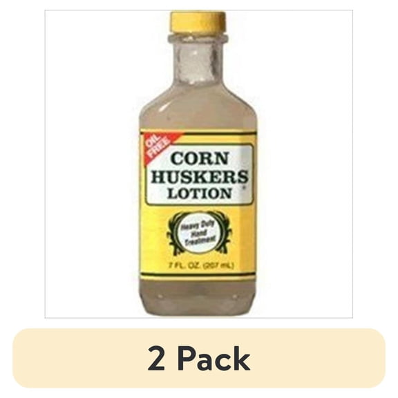 (2 pack) Corn Huskers Lotion, Heavy Duty Hand Treatment, Oil Free, 7 Oz.