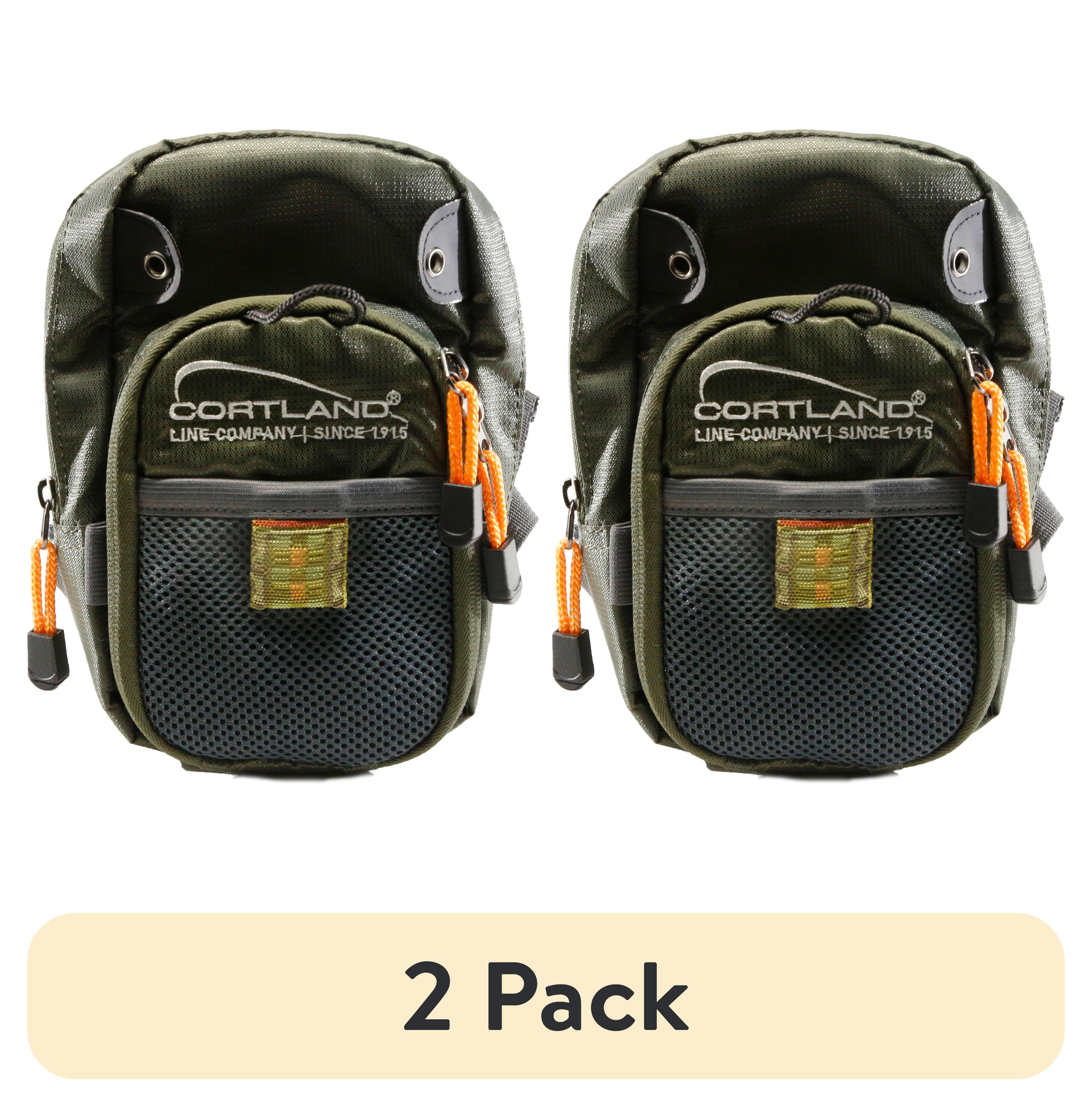2 pack) Cortland Fairplay Adult Chest Pack Soft Sided Tackle Bag