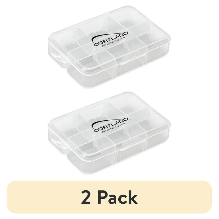 2 pack) Cortland Fairplay U-Bottom Fly Box, Small, 654303