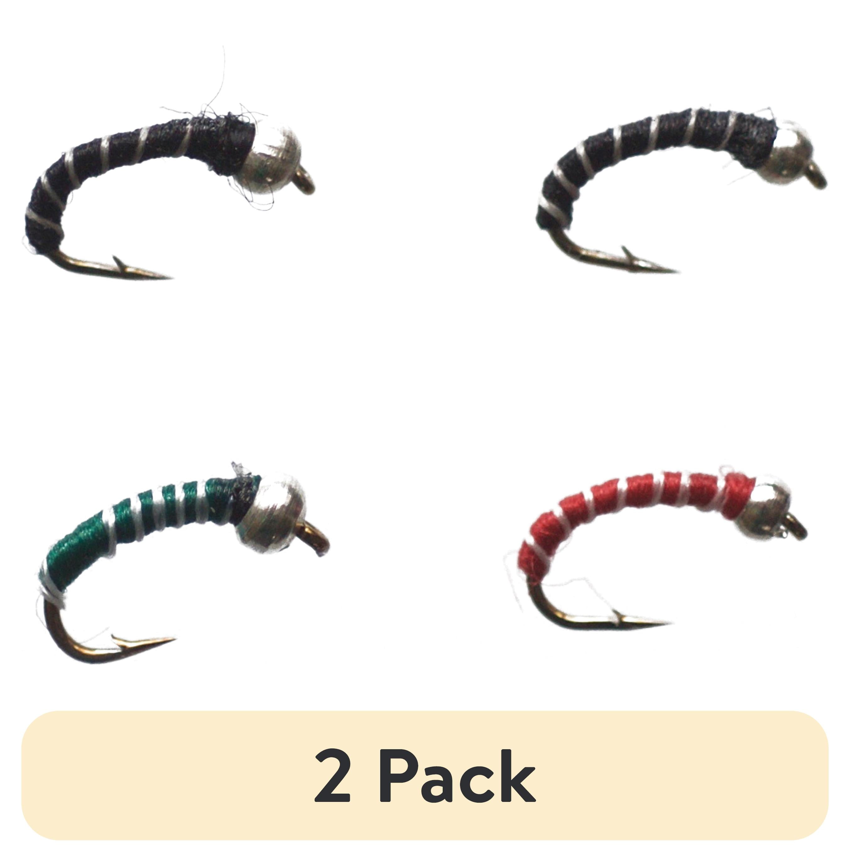 Cortland Fairplay Zebra Midge Nymph Fly Assortment, Size 16