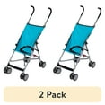thumbnail interactive-video image 1 of (2 pack) Cosco Kids Comfort Height Umbrella Stroller, Freshwater Turquoise, Toddler, Unisex, 1 of 14