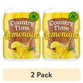 thumbnail image 1 of (2 pack) Country Time Lemonade Powdered Drink Mix, 1 Canister, for Flavorful Hydration and Shareable Refreshment, Naturally Flavored with Other Natural Flavor, No Artificial Sweeteners or Flavors, 19 oz, 1 of 17