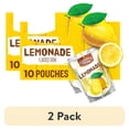 thumbnail image 1 of (2 pack) Country Time Ready to Drink Flavored Drink, 10 Pouches, for School Lunches and On-the-Go Hydration, Lemonade, No Artificial Colors or Flavors, 6 fl oz, 1 of 19