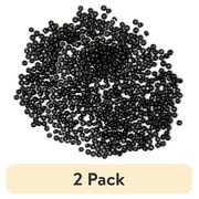 2 pack Cousin DIY Black 6/0 E-Bead Bulk Pack, 100g, Approx. 1000 Pieces, Unisex, Part Number 65027226