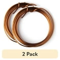 thumbnail image 1 of (2 pack) Cousin DIY Coated Copper Wire, Brown Finish, 16 Gauge, 9 ft Roll, 1 of 9
