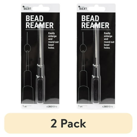 (2 pack) CousinDIY Adjustable Plastic Handle Manual Bead Reamer, 0.2 lb, Single Pack
