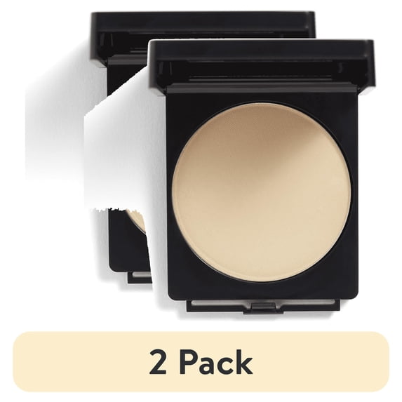 (2 pack) COVERGIRL Clean Simply Powder Foundation, 525 Buff Beige, 0.44 oz, Anti-Aging Foundation, Cruelty Free Foundation, Matte Foundation, Powder Foundation, Hypoallergenic