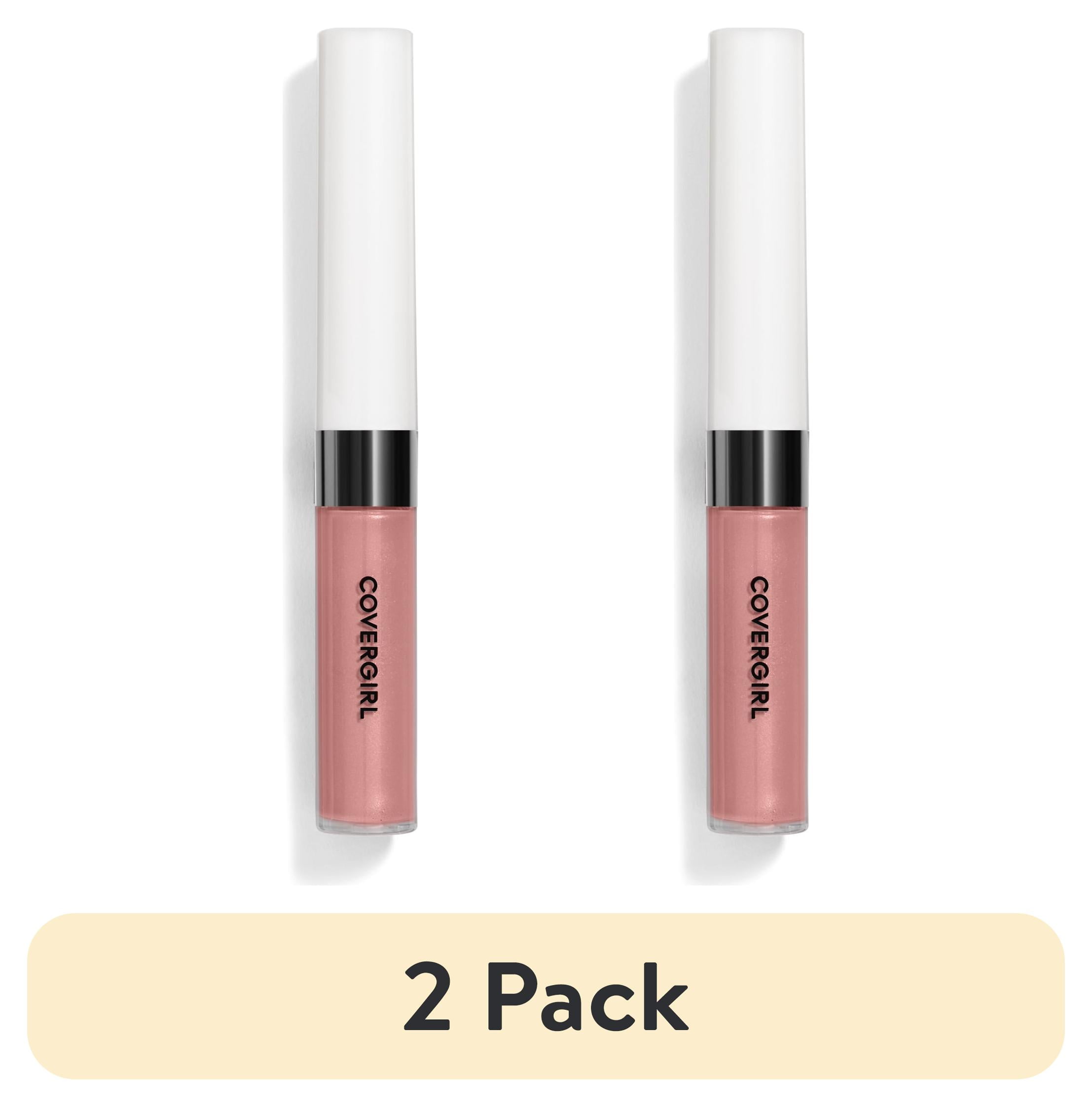 (2 pack) COVERGIRL Outlast All-Day Moisturizing Lip Color, 535 Nude Flush