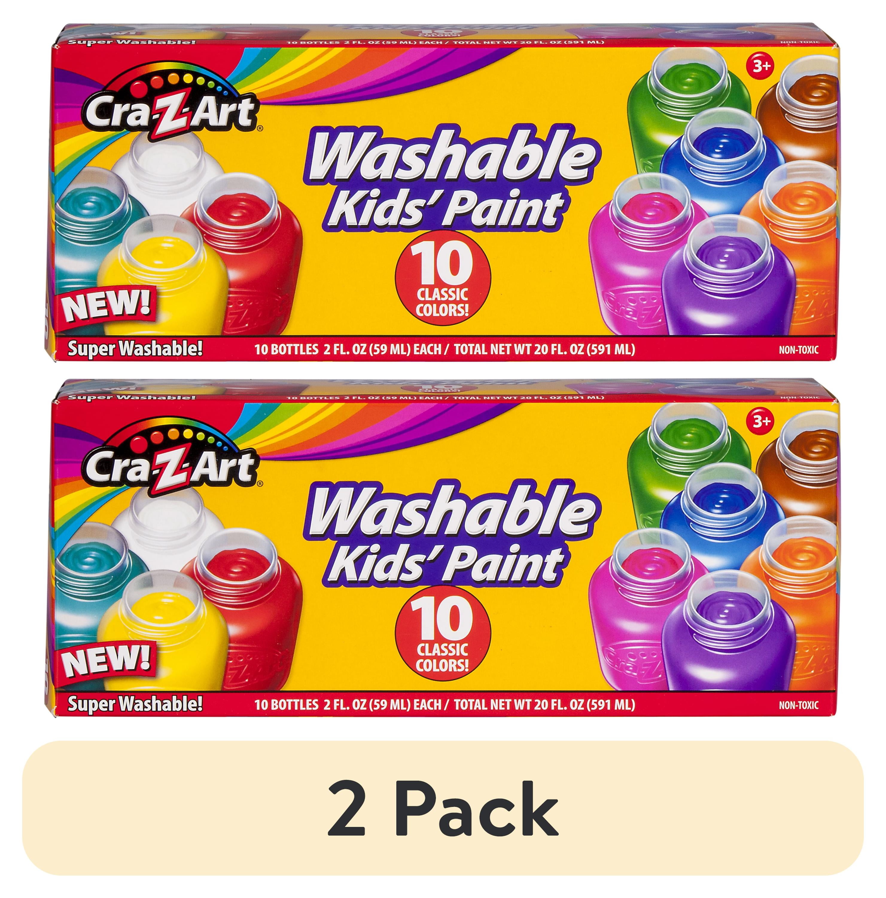 (2 pack) Cra-Z-Art Poster Paint Pots - 10 Count, 2oz - Walmart.com