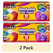 (2 pack) Cra-Z-Art Poster Paint Pots - 10 Count, 2oz