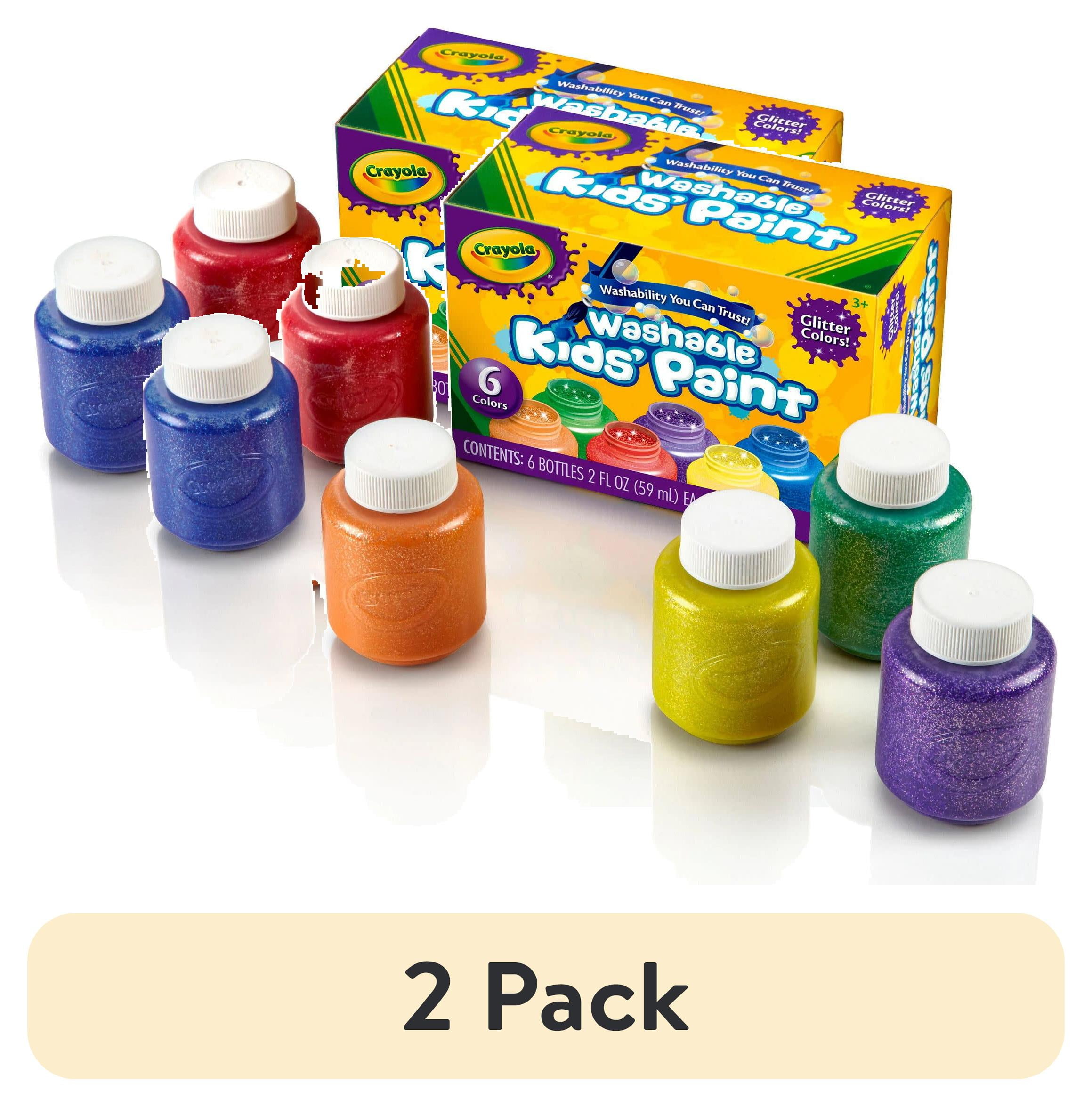 Crayola Craft Project Non-toxic Washable Kids' Paint Set, 6-Colors