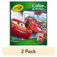 thumbnail image 1 of (2 pack) Crayola Cars 3 Color & Sticker Book, 32 Pages, 1 of 5