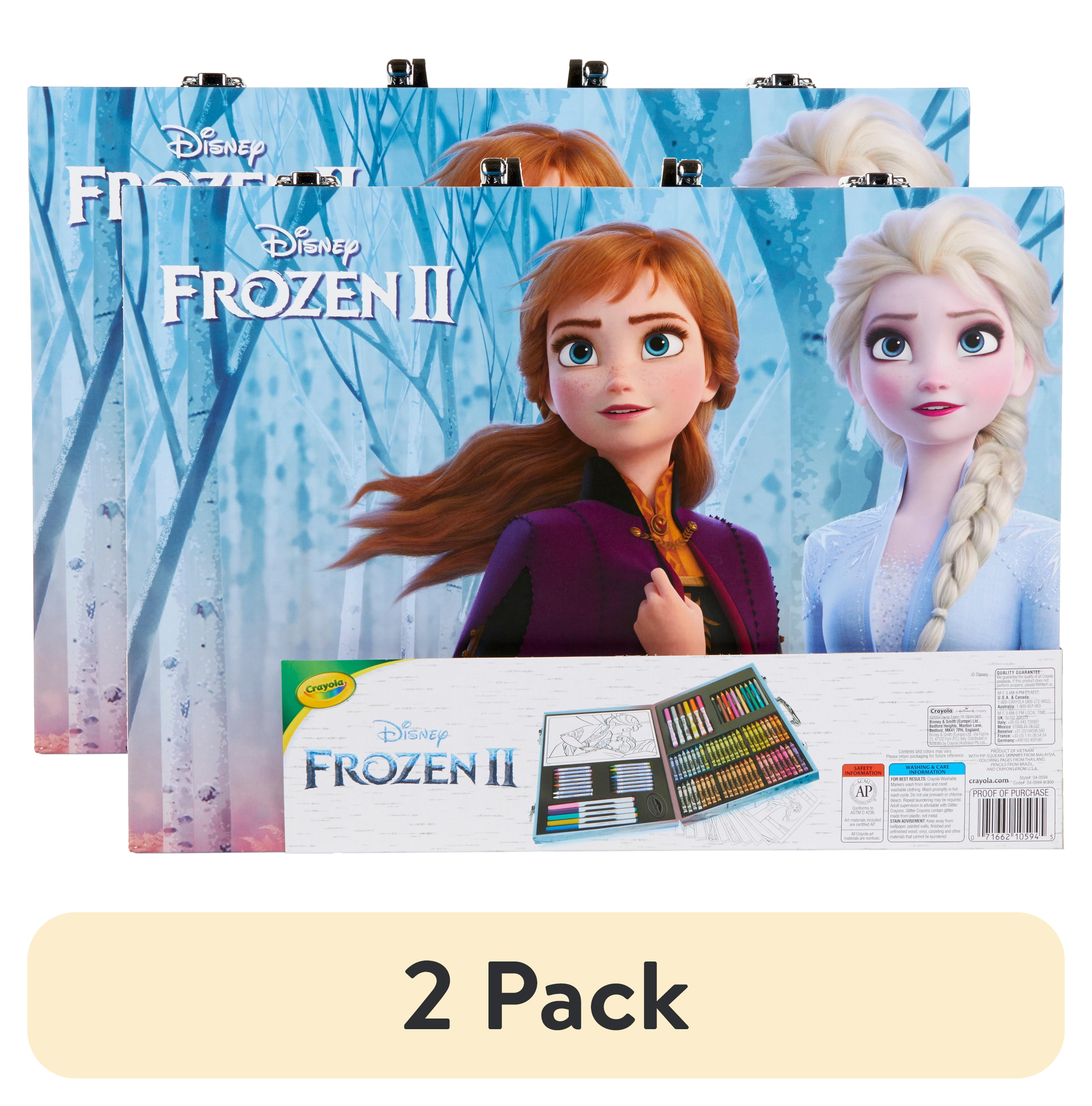Crayola Frozen 2 Coloring Set, 100 Piece Drawing Kit, Kids