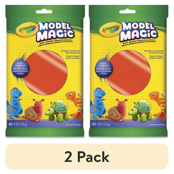 (2 pack) Crayola Model Magic, 4 Oz.