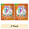 thumbnail interactive-video image 1 of (2 pack) Crayola Scribble Scrubbie Dino Pets, 1 Ct, Easter Basket Essentials, Dinosaur Animal Toys with Markers, Coloring Easter Gift for Kids, Ages 3+, 1 of 7