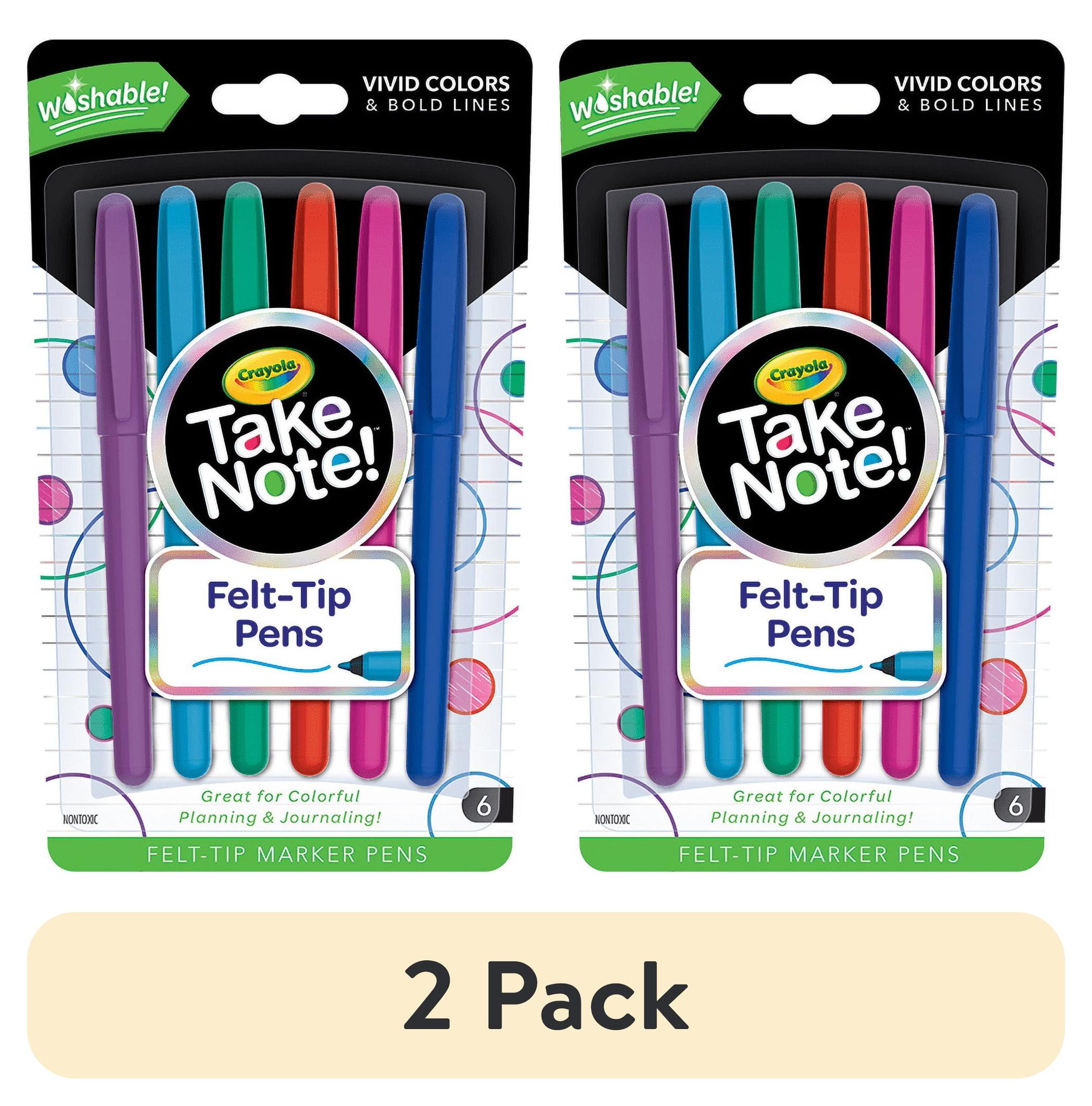 Crayola Colored Take Note Count Scented Washable Marker Pens