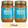 thumbnail image 1 of (2 pack) Crazy Richard's All-Natural Creamy Peanut Butter, 16 oz, 1 of 7