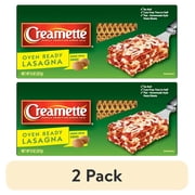 (2 pack) Creamette 8 oz Oven Ready Lasagna Pasta