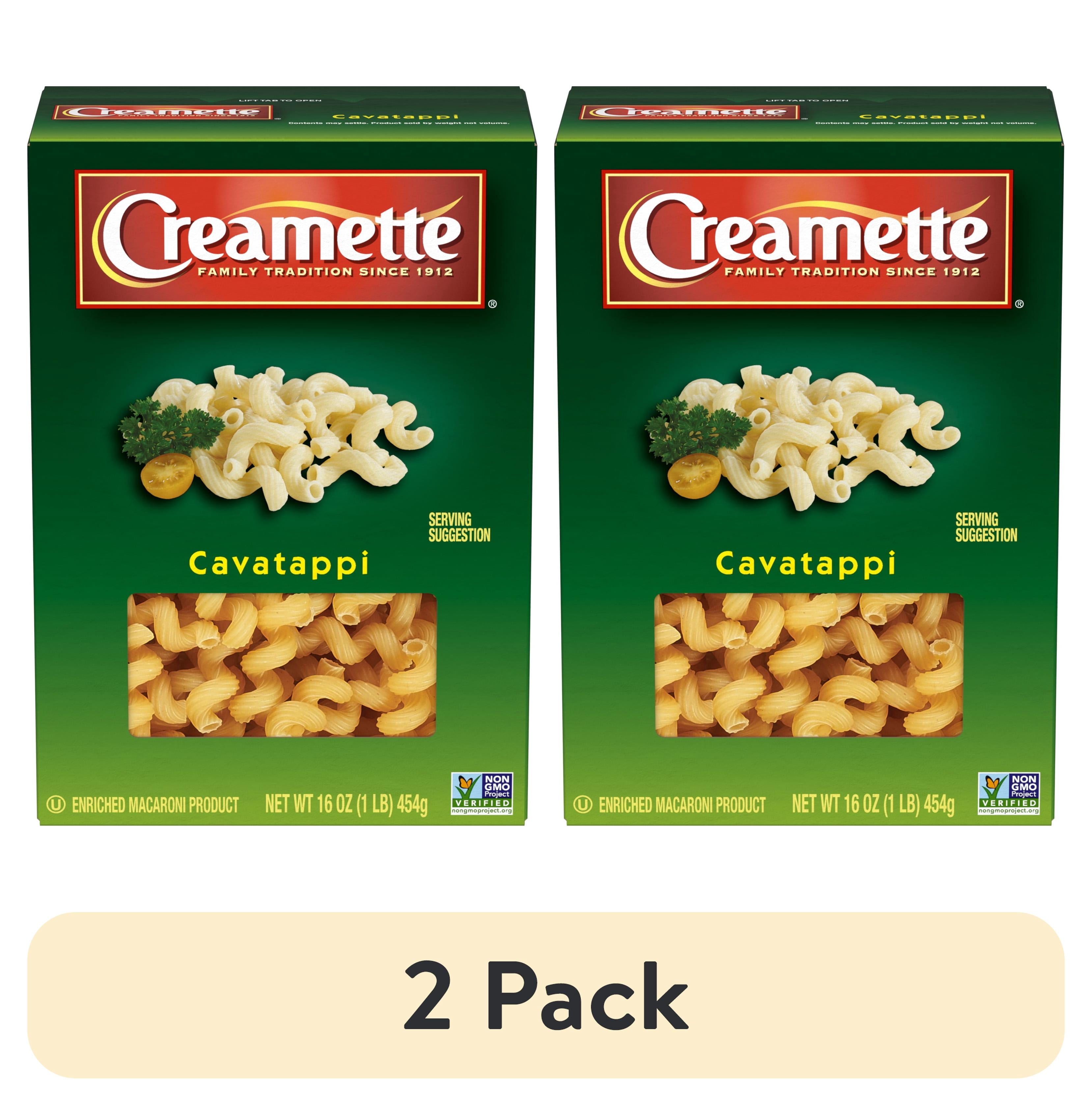 (2 pack) Creamette Cavatappi, 16-Ounce Box