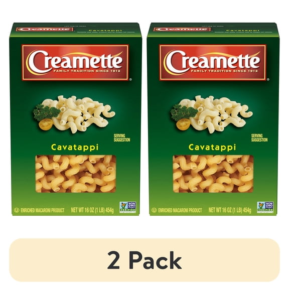 (2 pack) Creamette Cavatappi, 16-Ounce Box