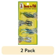 (2 pack) Creme Spoiler Shad Kit Assortment, 8 Piece
