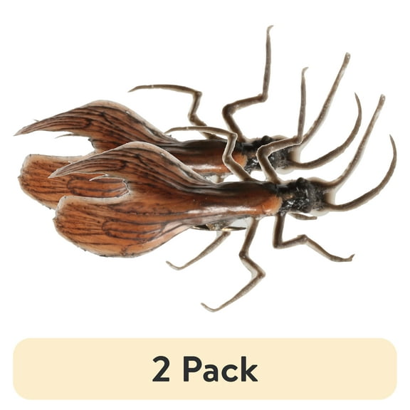(2 pack) Creme Trout Bugs Caddis Fly Lure, Brown