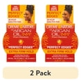 thumbnail interactive-video image 1 of (2 pack) Creme of Nature Perfect Edges™ Extra Firm Hold Edge Control Gel with Argan Oil, 2.25 oz, 1 of 9