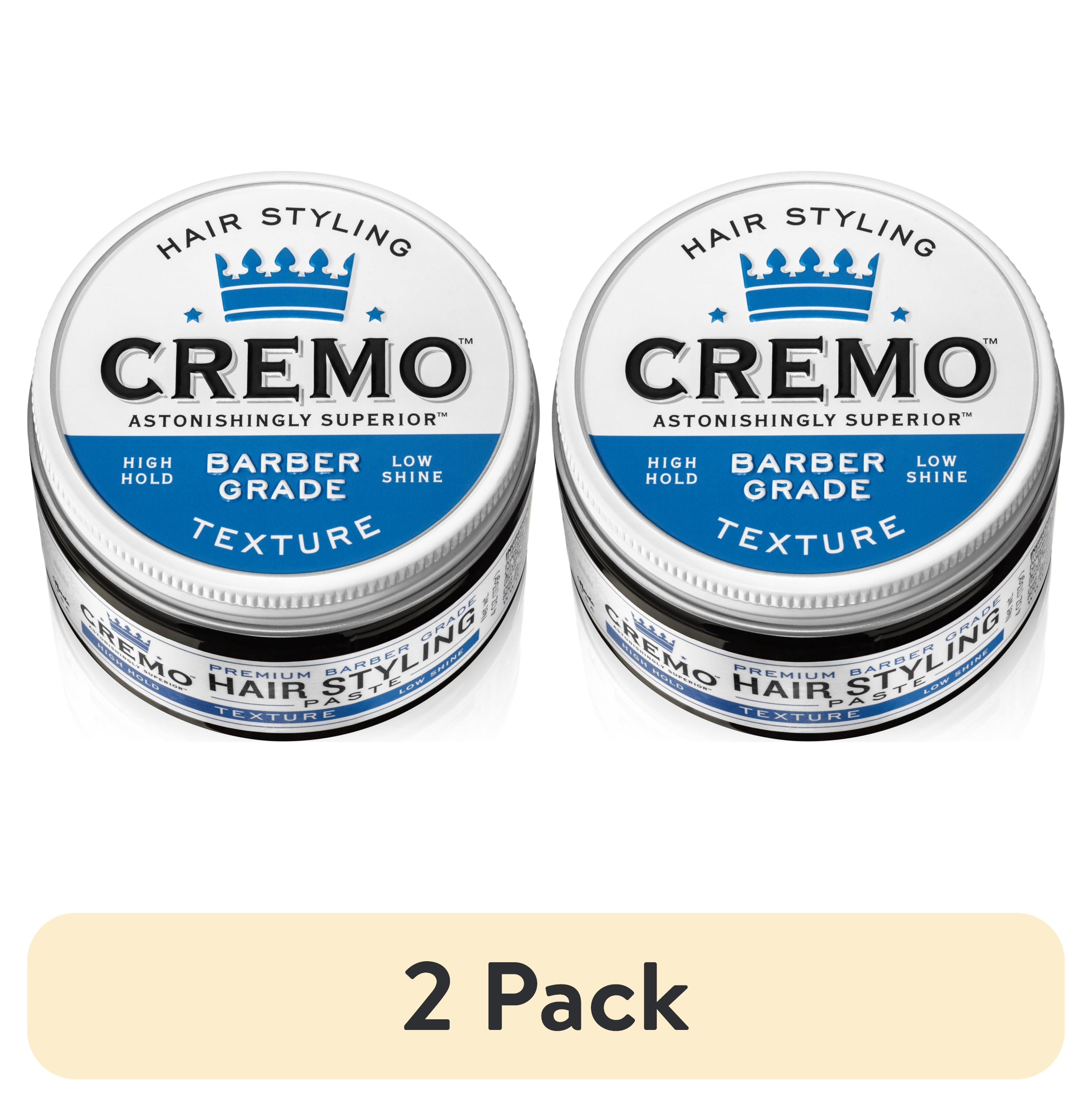 Cremo Rabbit Multipack (2 pack) Cremo Hair Texture Paste, High Hold, Low Shine, All Hair Types ...