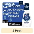 thumbnail image 1 of (2 pack) Crest Pro-Health Gum Detoxify Mouthwash/Mouth Rinse, Antigingivitis & Antiplaque, Neutralizes Plaque, 24 Hour Protection, Alcohol Free, Cool Wintergreen - 500mL (16.9 fl oz), 1 of 13