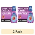 thumbnail image 1 of (2 pack) Crest Kid's Anticavity Alcohol Free Fluoride Rinse, Strawberry Rush, 500 mL, Ages 6+, 1 of 8