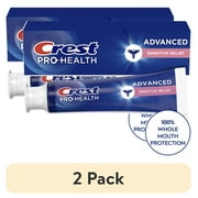 (2 pack) Crest Pro-Health Advanced Sensitivity Relief Toothpaste (5.1oz)