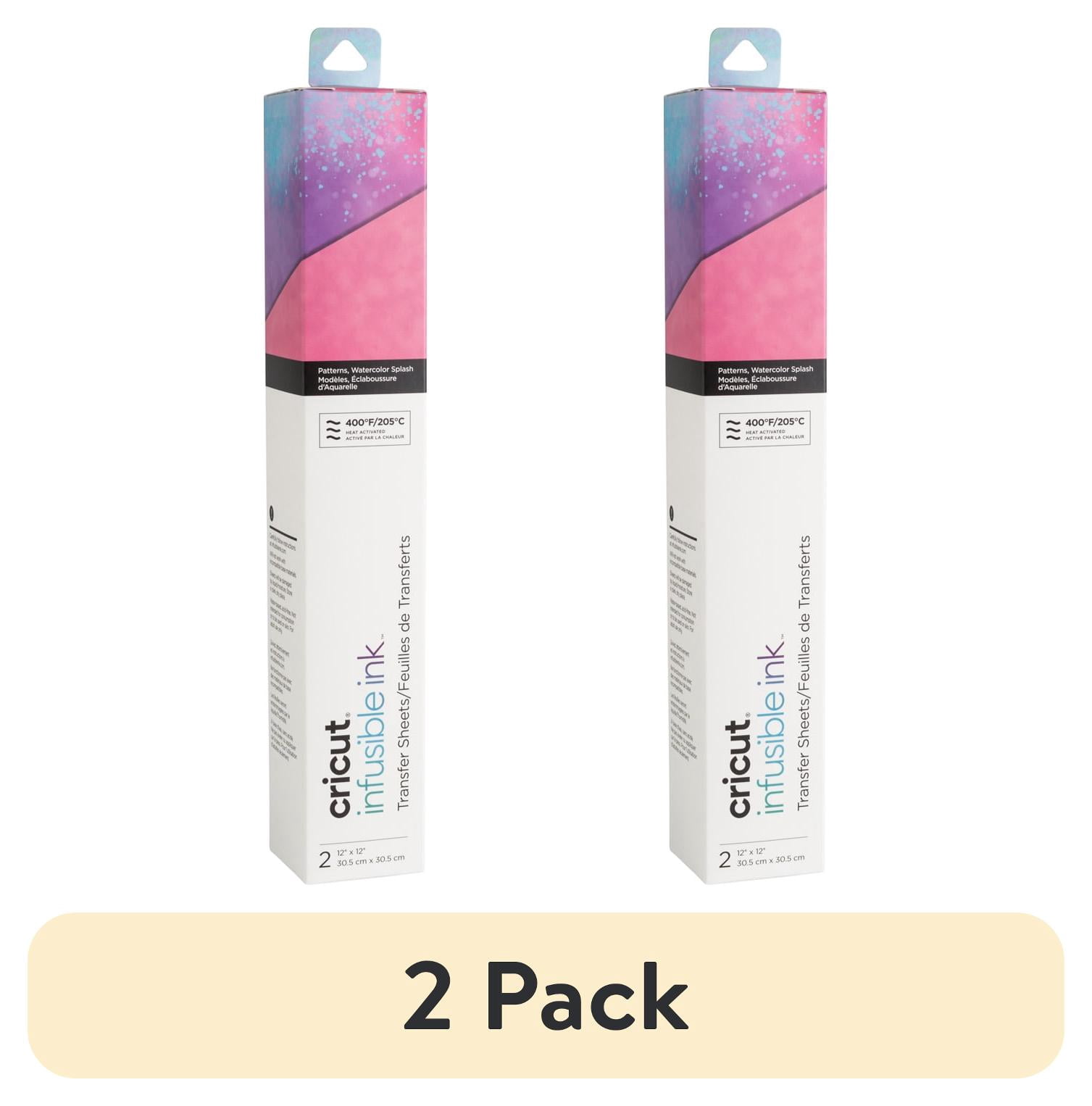 (2 pack) Cricut Infusible Ink Transfer 12x12 2pc WC Splash
