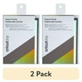 thumbnail image 1 of (2 pack) Cricut Insert Cards, Gray/Silver Holographic - R20 (12 ct), 4.25" x 5.5", 1 of 7