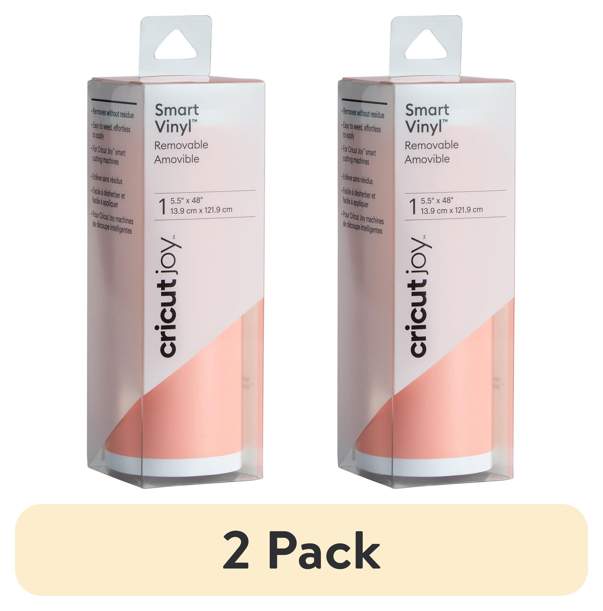 (2 pack) Cricut Joy™ Smart Vinyl™ – Removable, Petal